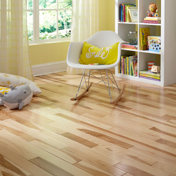 Solid Oak Hardwood Floor Elegance Wheat