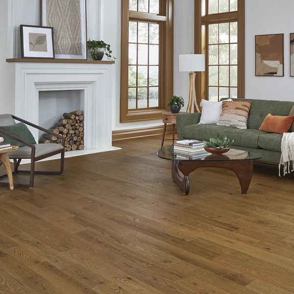 Solid Oak Hardwood Floor Elegance Wheat